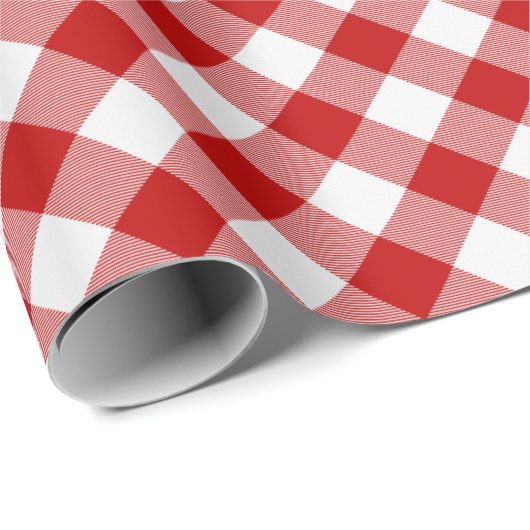 Buffalo Speld Rood wit Cadeaupapier (Rol Hoek)