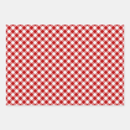 Buffalo Speld Rood wit Inpakpapier Vel (Voorkant 2)