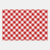 Buffalo Speld Rood wit Inpakpapier Vel (Voorkant)