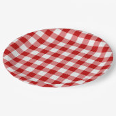 Buffalo Speld Rood wit Papieren Bordje (Gekanteld)