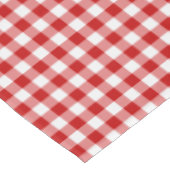 Buffalo Speld Rood wit Tafelkleed (Gekanteld)