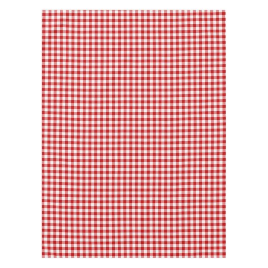 Buffalo Speld Rood wit Tafelkleed (Voorkant)