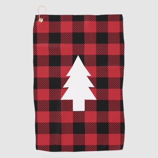 Buffalo-speldenboom Golfhanddoek (Voorkant)