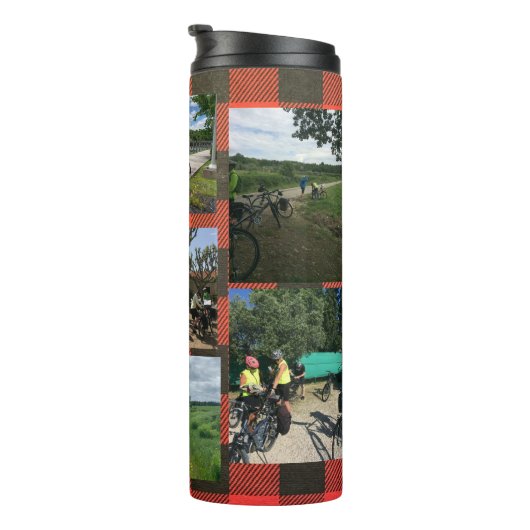 Buffalo speldennaam en fotothermische getumbler thermosbeker (Geroteerd rechts)