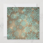 Buffalo-speldenrendierensnowflakes Aankondiging (Achterkant)