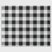 Buffalo Spelzwart en wit ID603 Cadeaupapier (Vlak)