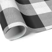 Buffalo Spelzwart en wit ID603 Cadeaupapier (Rol Hoek)