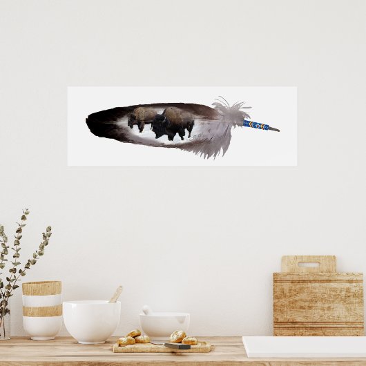 Buffalo Spirit Poster (Keuken)