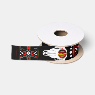 Buffalo Spirit Satijnen Lint