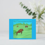 Buffalo Springfield Grappige Rick London Briefkaart (Staand voorkant)