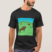 Buffalo Springfield Punny Rick London Unixex T - s T-shirt (Voorkant)