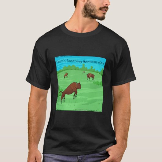Buffalo Springfield Punny Rick London Unixex T - s T-shirt (Voorkant)
