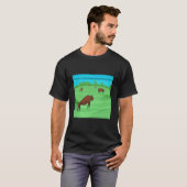Buffalo Springfield Punny Rick London Unixex T - s T-shirt (Voorkant volledig)