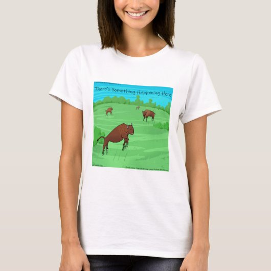 Buffalo Springield Grappig Rick London Dames Tshir T-shirt (Voorkant)