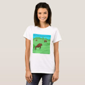 Buffalo Springield Grappig Rick London Dames Tshir T-shirt (Voorkant volledig)