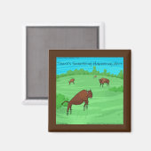 Buffalo Springield Rick London Magneet (Voorkant / Achterkant)