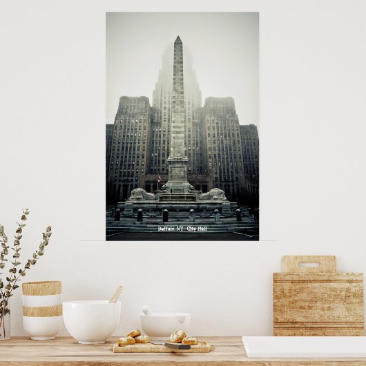 Buffalo, stadhuis NY Poster (Keuken)