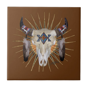 Buffalo Star Tile Tegeltje