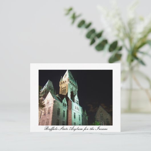 Buffalo State Asiel Briefkaart (Staand voorkant)