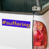 Buffalo #Suffering Bumpersticker (Op Truck)