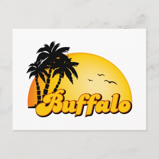Buffalo Sun Briefkaart (Voorkant)