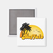 Buffalo Sun Magneet (Voorkant / Achterkant)