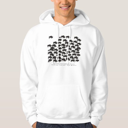 Buffalo T-Shirt Hoodie (Voorkant)