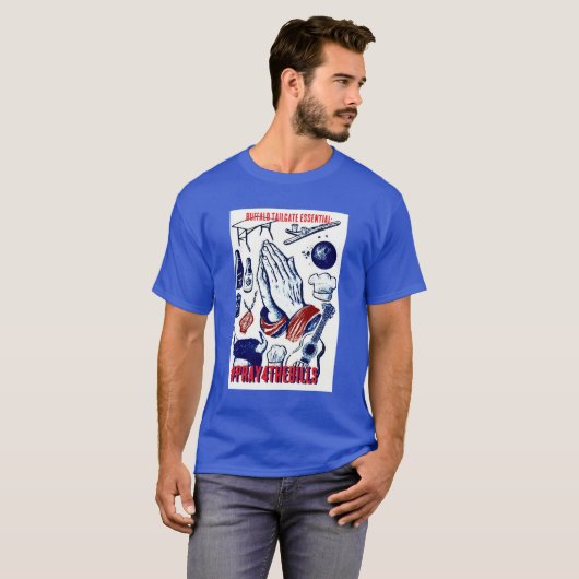 Buffalo Tailgate Essential T-shirt (Voorkant volledig)