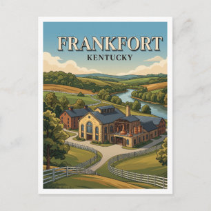 Buffalo Trace Distillery Frankfort Kentucky Briefkaart