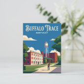 Buffalo Trace Distillery Kentucky Briefkaart (Staand voorkant)