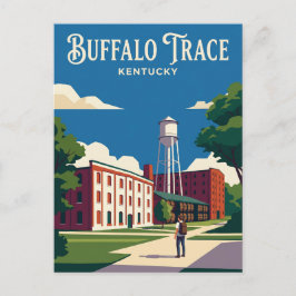 Buffalo Trace Distillery Kentucky Briefkaart