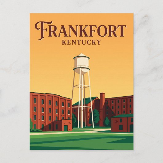 Buffalo Trace Distillery VS Briefkaart (Voorkant)