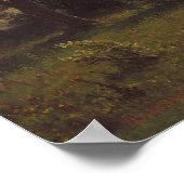 Buffalo Trail - Albert Bierstadt Fine Art Poster (Hoek)