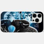 Buffalo Tranquiliteit Onder Sterrenhemel Case-Mate iPhone Case (Achterkant (horizontaal))
