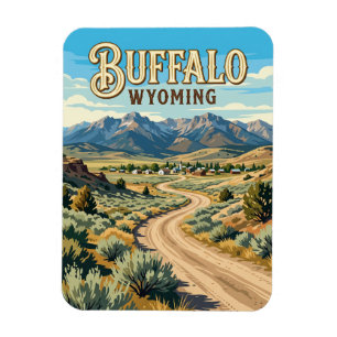 Buffalo USA Magneet