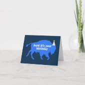Buffalo Verjaardag Kaart (Voorkant)