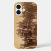 Buffalo Warriors: Amerikaanse zwarte cavalerie Case-Mate iPhone Case (Achterkant)
