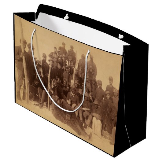 Buffalo Warriors: Amerikaanse zwarte cavalerie Groot Cadeauzakje (Achterkant Gekanteld)