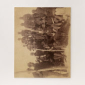 Buffalo Warriors: Amerikaanse zwarte cavalerie Legpuzzel (Verticaal)