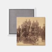 Buffalo Warriors: Amerikaanse zwarte cavalerie Magneet (Voorkant / Achterkant)