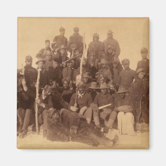 Buffalo Warriors: Amerikaanse zwarte cavalerie Magneet (Voorkant)