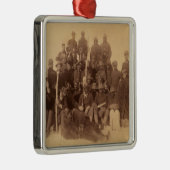 Buffalo Warriors: Amerikaanse zwarte cavalerie Metalen Ornament (Rechts)