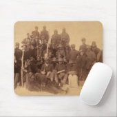 Buffalo Warriors: Amerikaanse zwarte cavalerie Muismat (Met muis)