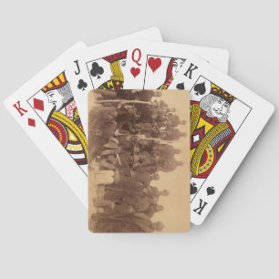 Buffalo Warriors: Amerikaanse zwarte cavalerie Pokerkaarten