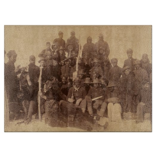 Buffalo Warriors: Amerikaanse zwarte cavalerie Snijplank (Voorkant)