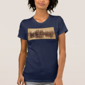 Buffalo Warriors: Amerikaanse zwarte cavalerie T-shirt (Voorkant)