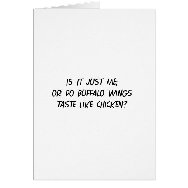 Buffalo WIngs (Voorkant)