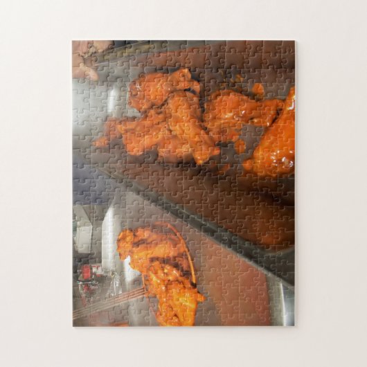 Buffalo Wings Foto Legpuzzel (Verticaal)