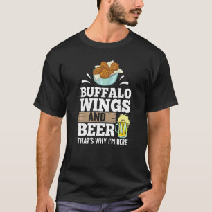 Buffalo Wings Fried Chicken Hot Wing Sauce T-shirt