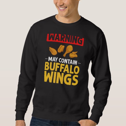 Buffalo Wings Fried Chicken Hot Wing Sauce Trui (Voorkant)